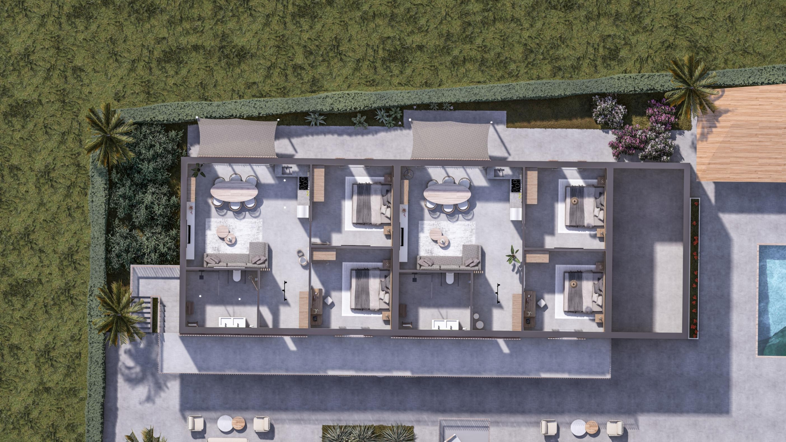 Golden Lotus apartments at Filomena Zorghotel